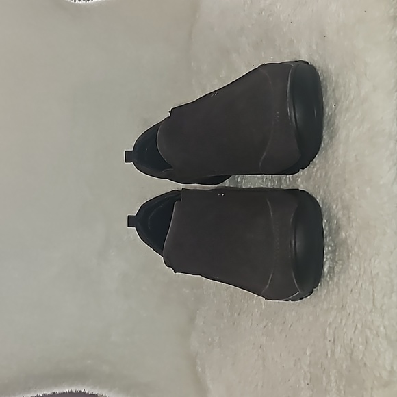 LANDS END YOUTH/ADOLESCENT UNISEX WEATHER MOC SLIP ON SHOES SIZE 7 M - Picture 4 of 11